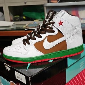 New Nike SB Hi Top Dunks (Cali) In Mens Size 12 w/ Original Box Never Worn